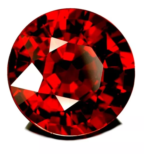 11mm ROUND NATURAL RED INDIAN GARNET GEM GEMSTONE