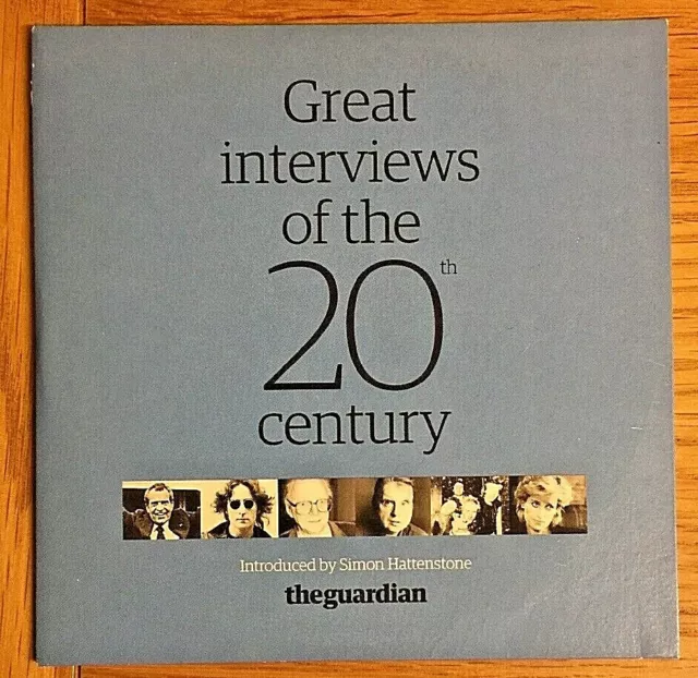 * Great Interviews Of The 20th Century - Rare Audio Book CD - Free UK Postage *