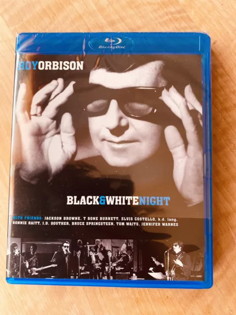 ROY ORBISON - BLACK & WHITE NIGHT Live BLU RAY !  Bruce Springsteen, Tom Waits