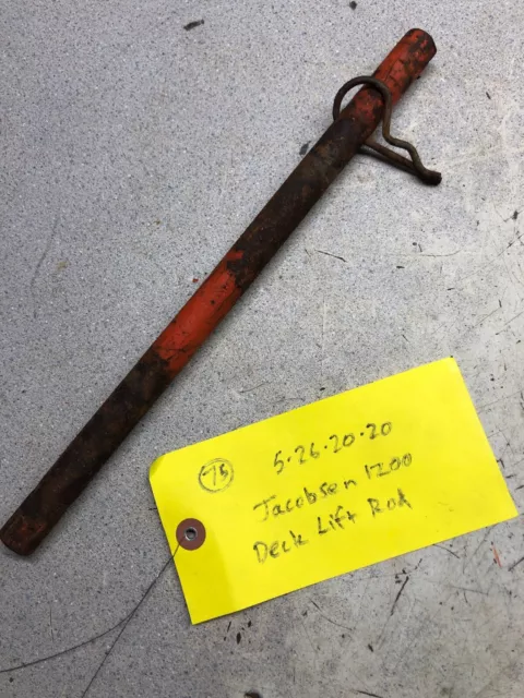 1966 Jacobsen 1200 Chief O Matic Tractor Deck Lift Rod