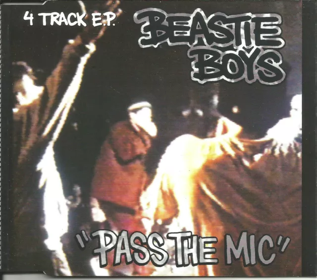 BEASTIE BOYS Pass the Mic w/ 3 UNRELEASED TRX Europe CD single SEALED USA seller