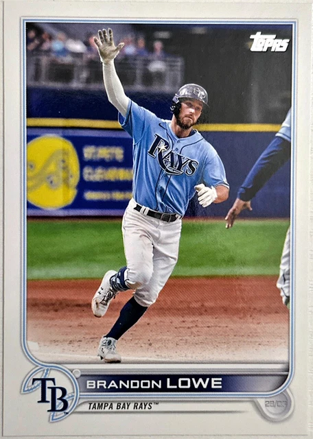 2022 Series 2 Photo Variation SP #499 Brandon Lowe Tampa Bay Rays