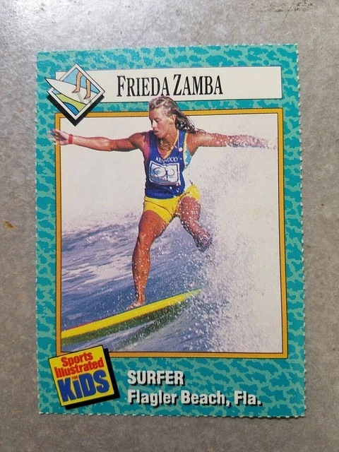 Frieda Zamba Surfer RC #73 Sports Illustrated for Kids SI For Kids