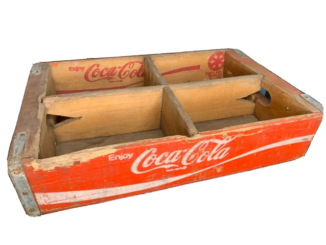 Vintage Coca Cola Wood Crate