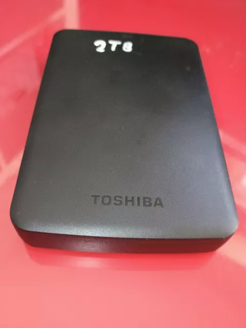 Toshiba Canvio Basics 2.5 Zoll 2TB Externe HDD Festplatte - Schwarz