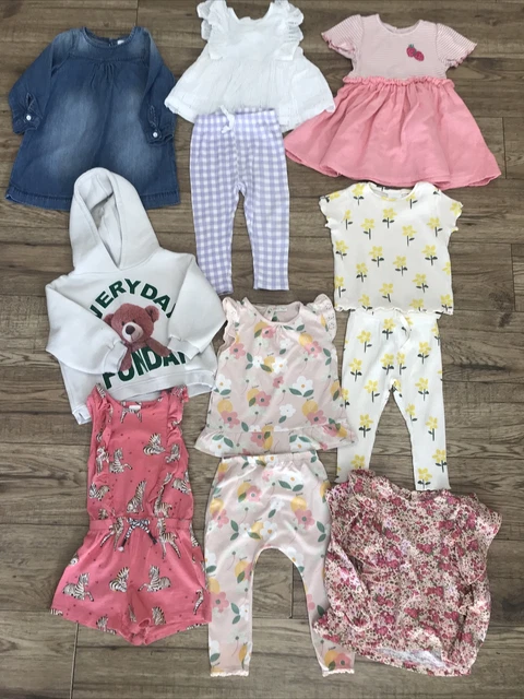 baby girls clothes 12-18 months bundle next zara Etc