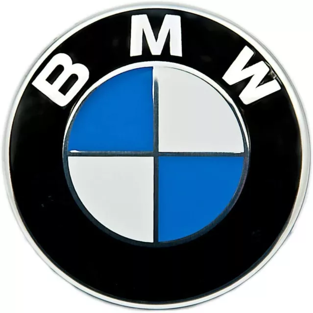 4x ORIGINAL BMW Nabendeckel Aufkleber Ø 82mm 5er E12 1500-2000
