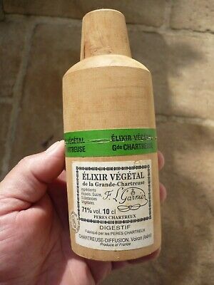 Elixir Ancienne Bouteille Elixir Vegetal Digestif Pere Chartreux Garnier Chartreuse 71 
