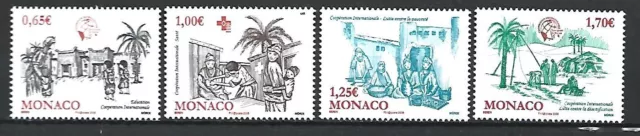 Timbre de Monaco neuf ** n 2637 / 2640