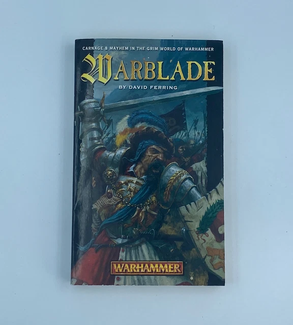 GW BLACK LIBRARY Warhammer Novel David Ferring Warblade 11.99