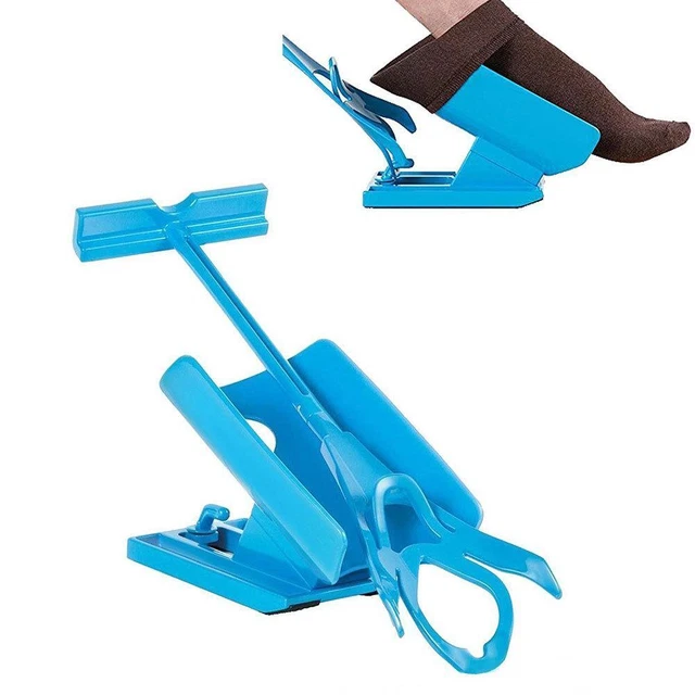 Kit de flexión libre de calcetín ayuda ayuda a poner medias ayuda bocina de zapato