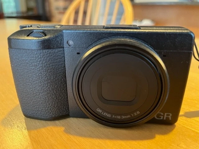 Ricoh GR III 24MP Compact Digital Camera - Black- SHUTTER COUNT 64