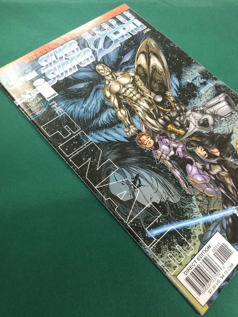 Silver Surfer / Weapon Zero #1 (1996) Marvel/Top Cow Devil's Reign! Benitez! Vf+ 3