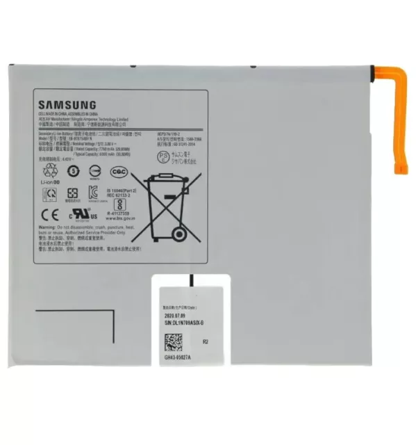 Für Samsung Galaxy Tab S7 11.0 Akku EB-BT875ABY T870 T875 Batterie Accu