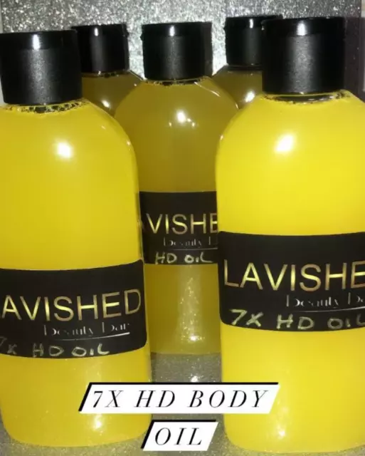 7x HD Brightening Lightening  Body Oil 200ml