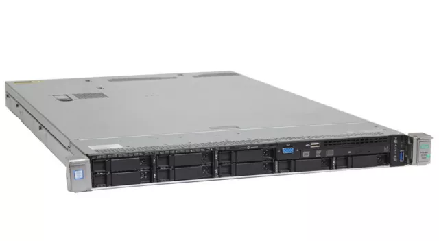 HP ProLiant DL360 Gen9 // E5-2620 v4, 64 GB, 8x SFF, P440ar