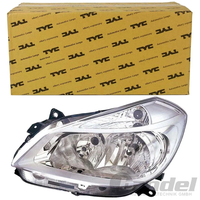 TYC FARO PRINCIPALE H7/H7 adatto per RENAULT CLIO III GRANDTOUR 1.2 - 1.6 16V