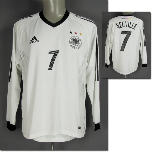 DFB Match worn shirt Spielertrikot 2002 Fußball Länderspiel Deutschland