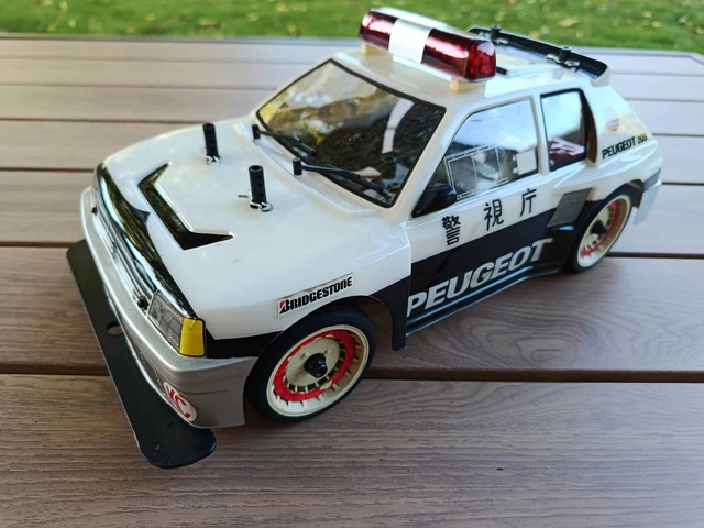 ZF1611 Garbo 1/10 Vehicule RC voiture Kit a monter Peugeot 205 Rally Elektro | UK