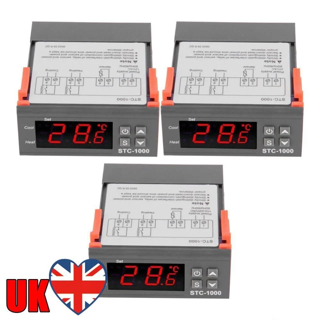 Regolatore Di Temperatura Termostato Antigelo Digitale Termostato Di Raffreddamento 3000w 230v 86138134