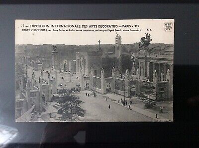 860391 LALIQUE CPA PARIS EXPO 1925 Fontaine de R 