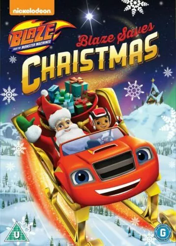 Blaze Saves Christmas DVD (2017)