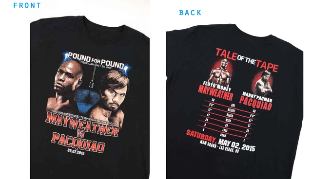 Mayweather Vs Pacquiao Mgm Grand 2015 T Shirt V883