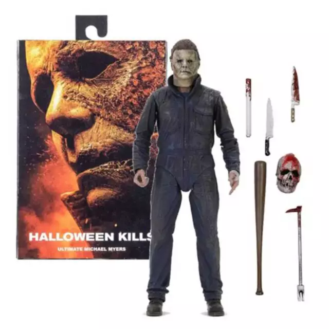 NECA Halloween Kills Michael Myers Ultimate 7" Action Figure Toy Halloween Gift