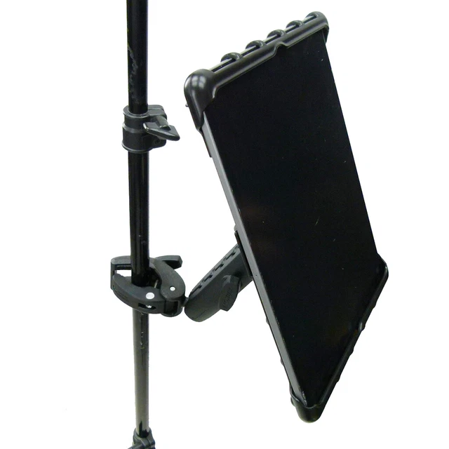 Pied Micro Avec Tablette Pour Streaming Musique Support Microphone Avec étagère Kombiuda - Métal, 22x165 Cm, Idéal Streaming étagère Pupitre - 13