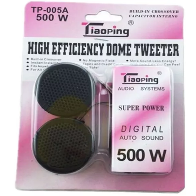 Audio Car Tweeters Mini Dome Tweeter Treble Loudspeakers Dome Speaker Sound