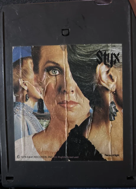 STYX Pieces Of Eight 8 Track Tape Good Condition
