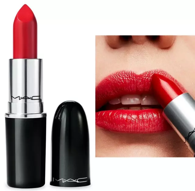 Rouge À Lèvres Mac Lustre Lipstick Teinte 502 Cockney - Neuf Val. 26€
