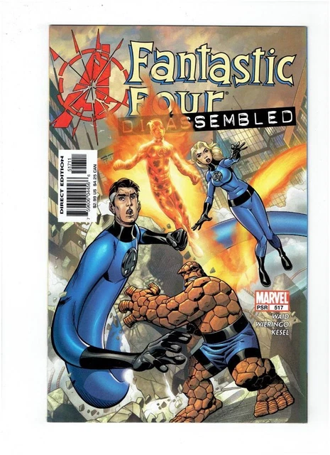 Fantastic Four #517 (Marvel Oct 2004) VF/NM  Disassembled---Flat Rate Ship