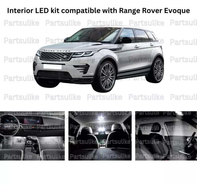 PREMIUM für RANGE ROVER EVOQUE VOLLES INNEN-UPGRADE XENON LED KIT GLÜHBIRNE