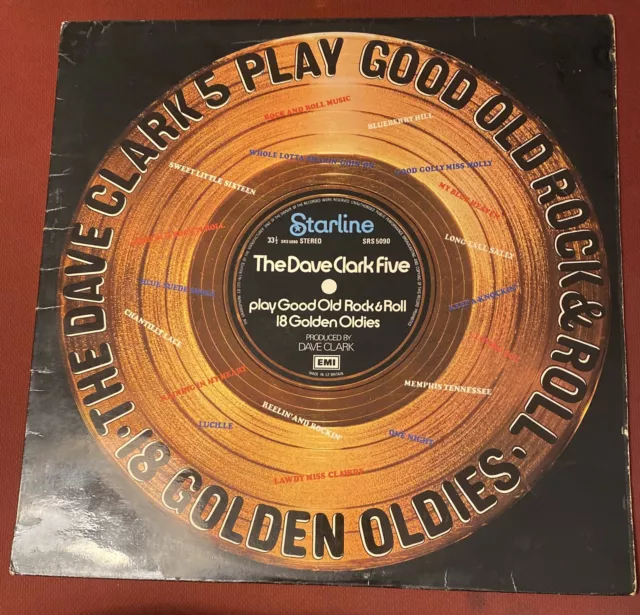 The Dave Clark Five - Play Good Old Rock  & Roll - 18 Golden Oldies (LP, Comp) 4