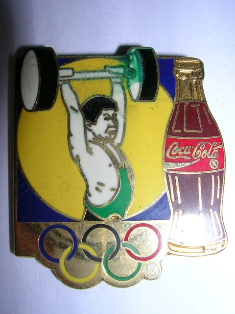 Pin’s Coca cola sponsor officiel Jeux Olympiques - Saut à ski