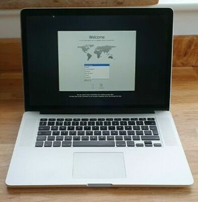 Macbook Pro Retina, 15-inch, 2013 2.4 GHz Intel Core i7, 8GB 1600 MHz DDR