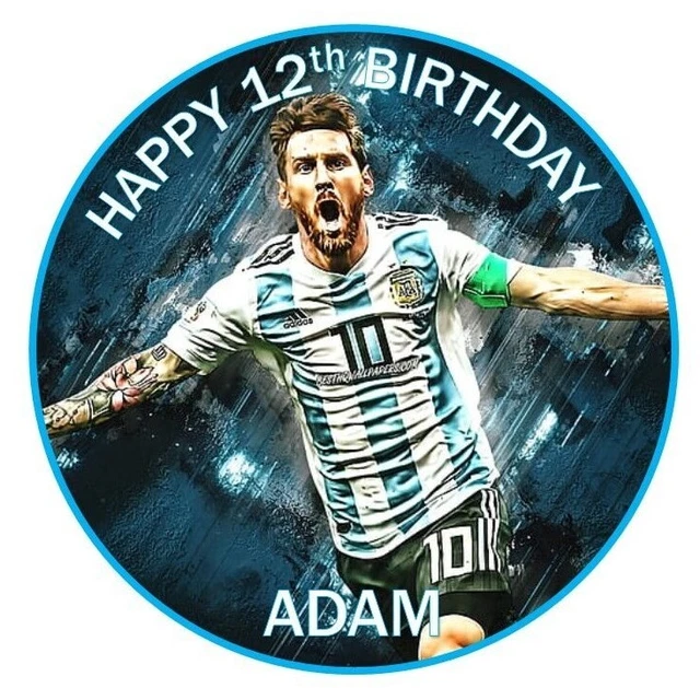 12 Toppers Gâteau Football | 7 Joueurs + 3 Buts | Plastique Alimentaire | Décoration Anniversaire