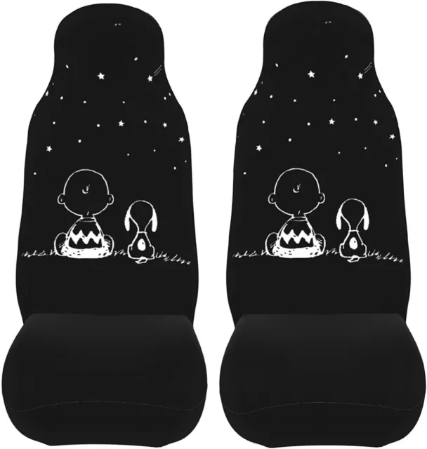 DAMAJI Snoopy Car Seat Cover, Car Seat Cover, Regular Car, Suv, Stylish, Cute, S