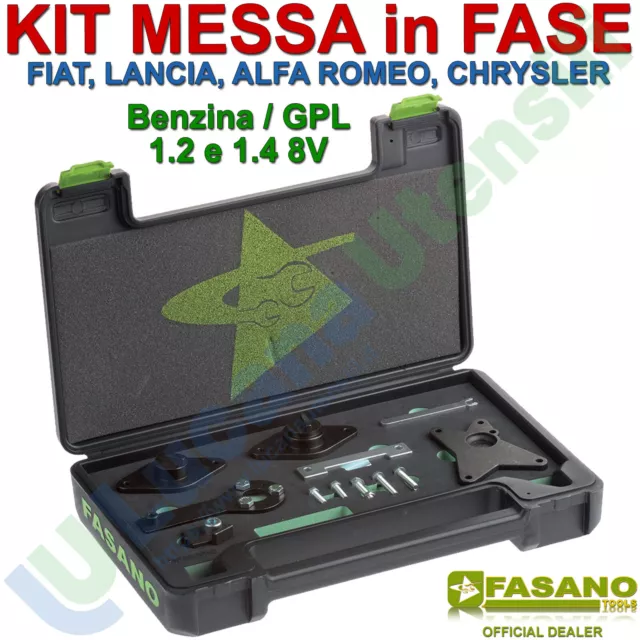 Kit Set Messa in Fase Motori FIAT LANCIA 1.2 1.4 8V Utensili Attrezzi FG192/FT12