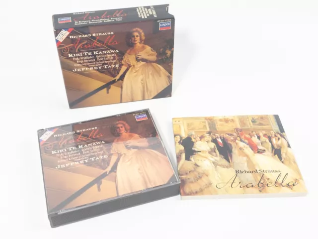 Richard Strauss - Juego de 3 CD Arabella con folleto - Londres 1987 - excelente