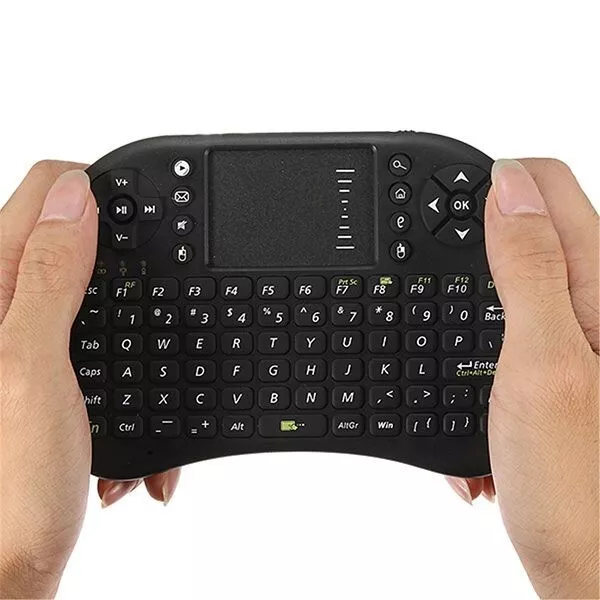2.4G Mini Wireless Keyboard Mouse with Touchpad for PC Android TV HTPC