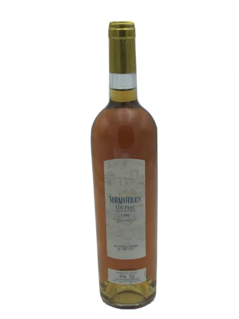 🌟 CHÂTEAU MÉMOIRES LOUPIAC 1996. . 75cl