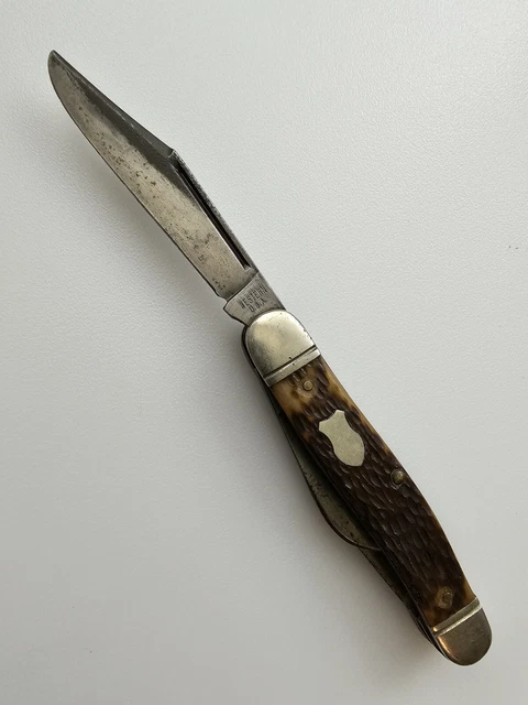 Vintage Western 742 Stockman Pocket Knife USA Made