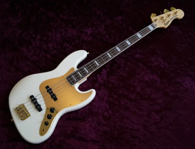 Fender/Squier 40th Anniversary limited Gold Edition 2022 Jazz Bass