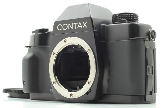 [Near MINT] Contax ST SLR 35mm Film Camera Black Body From JAPAN