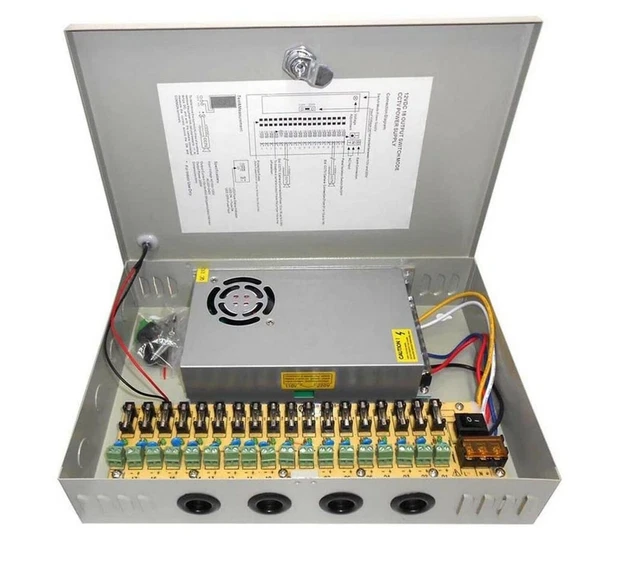 ALIMENTATORE STABILIZZATO SWITCHING 12 VOLT 5 AMPERE PER VIDEOSORVEGLIANZA, TELECAMERE, STRISCE LED - Foto 13