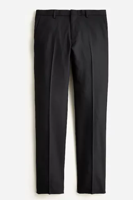 Jcrew Bowery Slim Fit Wool Blend Pant 29x32 Black Four Season Ludlow Dress Pants