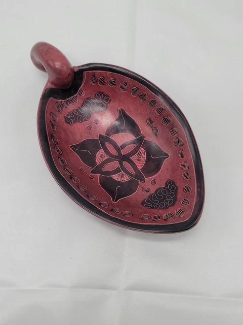 Vintage Handcrafted Stone Trinket Dish Made In Kenya