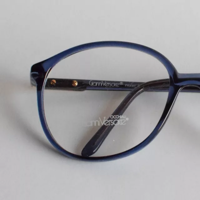 OCCHIALI MONTATURA VINTAGE ANNI '80 GIANNI VERSACE FRAME ITALY da sole vista